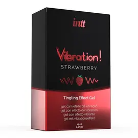 Рідкий вібратор Intt Vibration Strawberry, Смак: Полуниця