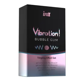 Рідкий вібратор Intt Vibration Bubble Gum, Смак: Жувальна гумка