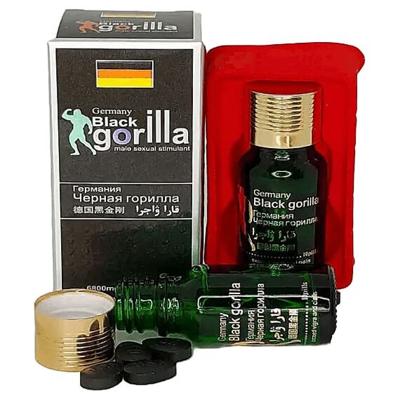Black Gorilla (Чорна Горила) - засіб для потенції ➤ 10 пігулок, фото 4