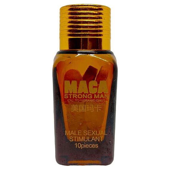 Maca Strong Man (Мака Стронг) - препарат для потенції ➤ 10 пігулок, фото 3