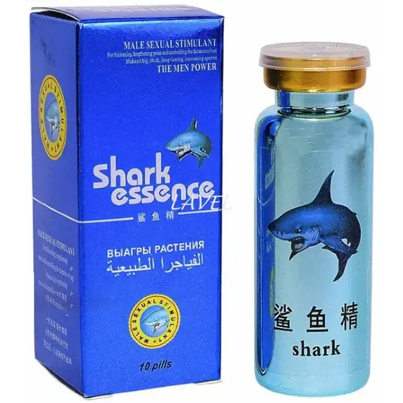Shark Essence - препарат для потенції ➤ 10 пігулок