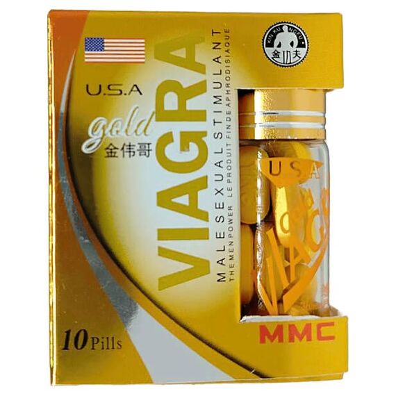 Male Sexual Stimulant Viagra Gold ➤ препарат для підвищення потенції ➤ 10 пігулок