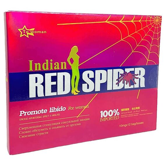 Red Spider Indian/Індійський червоний павук - збудник для жінок – купити в Україні | оригінальний продукт
