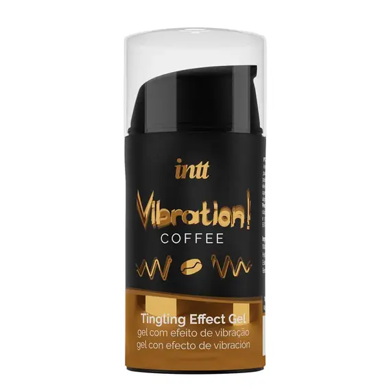 Рідкий вібратор Intt Vibration Coffee ➤ Інтенсивність відчуттів 3 з 4 ➤ Кава ➤ 15 мл, Смак: Кава, фото 3
