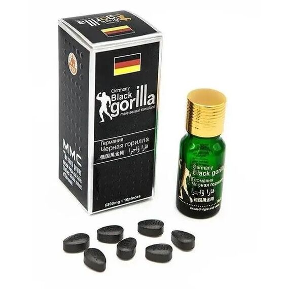 Black Gorilla (Чорна Горила) - засіб для потенції ➤ 10 пігулок, фото 2