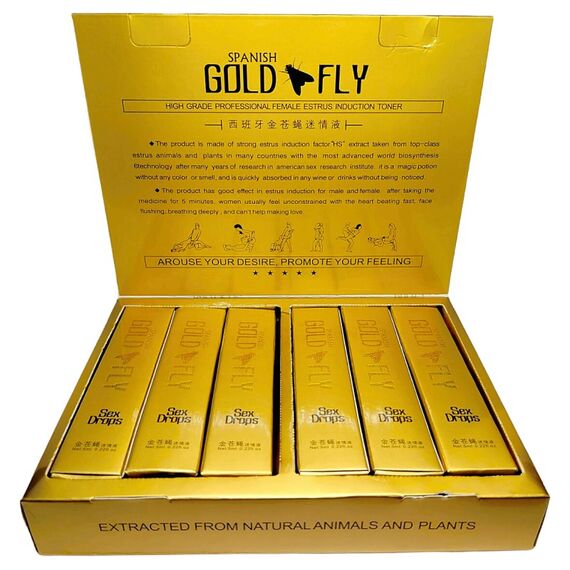 Шпанська Мушка (Spanish Gold Fly) - збуджуючі краплі для жінок – купити в Україні | оригінальний продукт