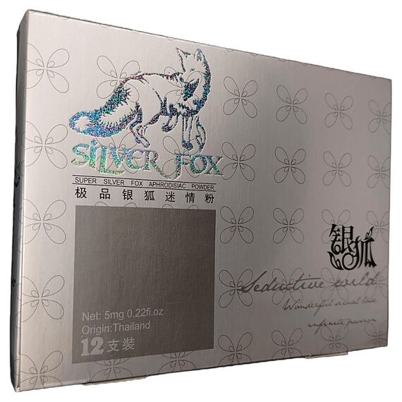Silver Fox (Срібна Лиса) - збуджуючий порошок для жінок – купити в Україні | оригінальний продукт, фото 2